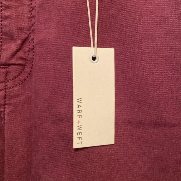 Warp + Weft JFK Wine Capris…size 14 - Picture 7 of 9